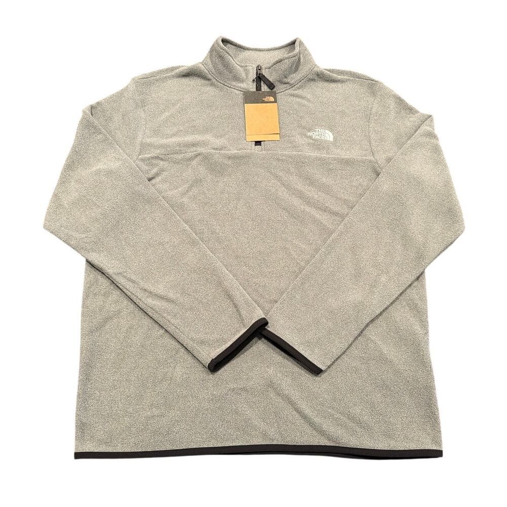 NWT The North Face Anchor 1/4 Zip Pullover, Men’s Large, Gray